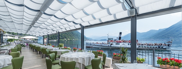 Una tavola sul Lago di Como